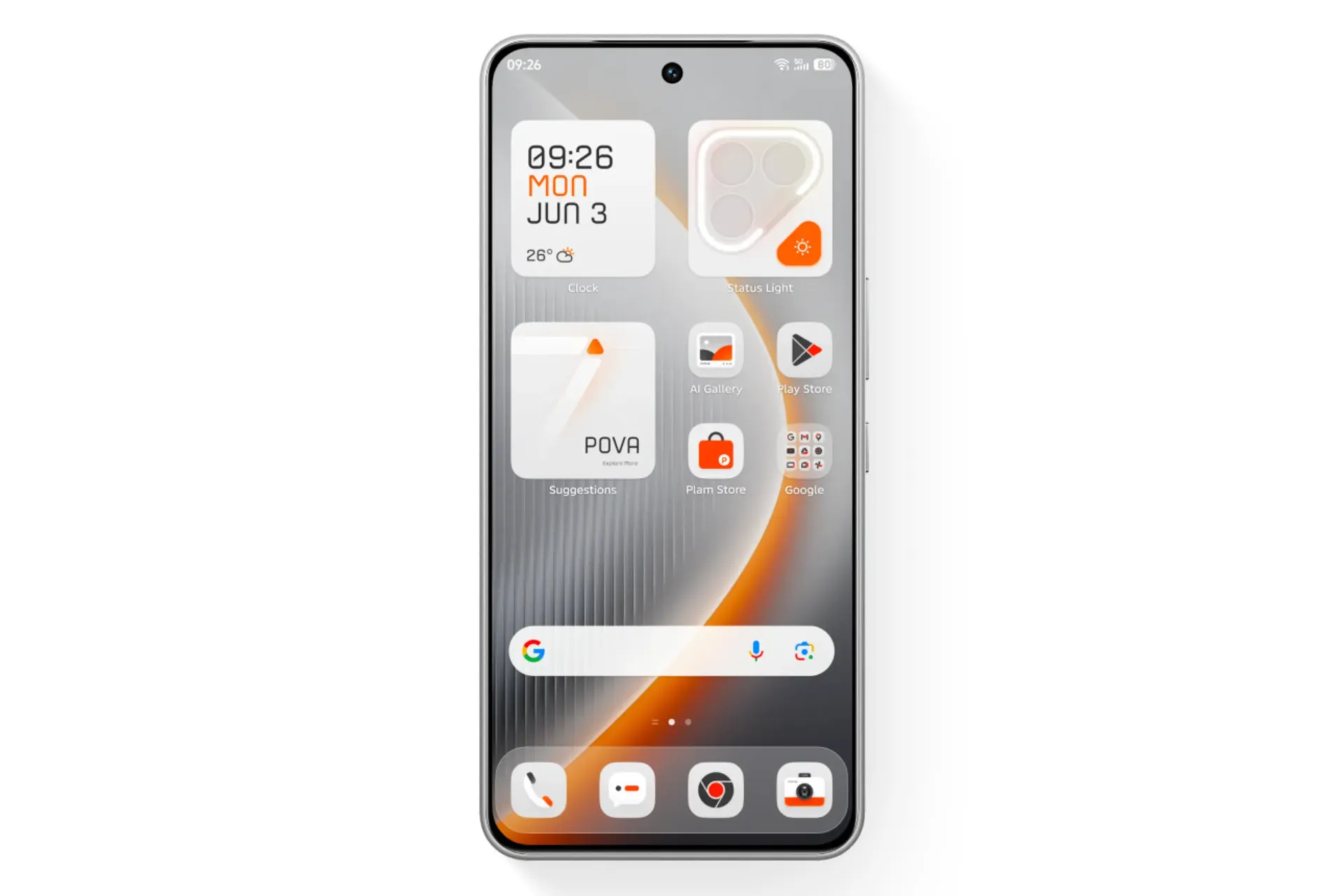 گوشی تکنو Tecno Pova 7 Ultra 5G حافظه 256 رم 12 گیگابایت (گلوبال)